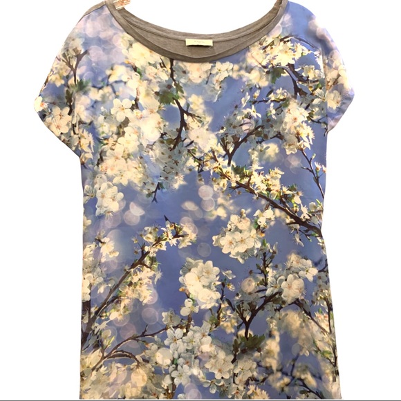 Paul Smith t shirt dress with floral graphic size large - Picture 3 of 7